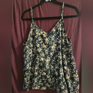 EMERY ROSE Plus Ditsy Floral Print Cami Top